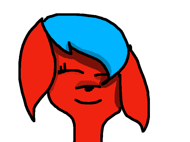 Yandere blue berry vs me (old oc) VERY OLD