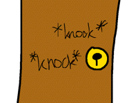 Someone’s knocking at your door!