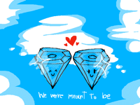 were diamonds in the sky