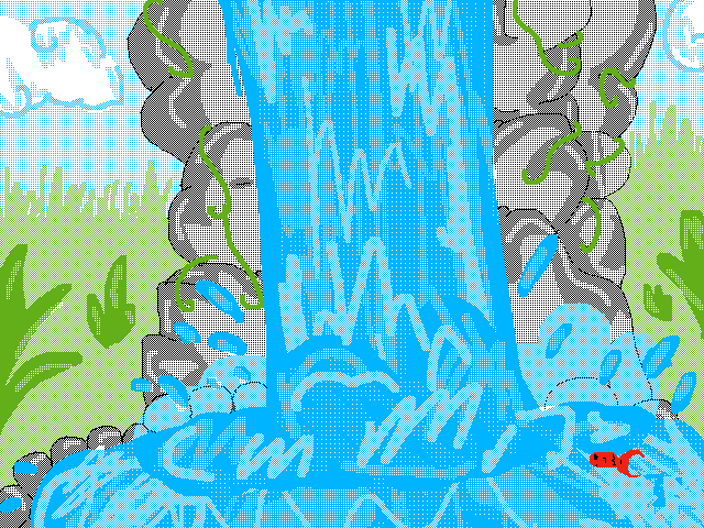 Water fall (not Animated )