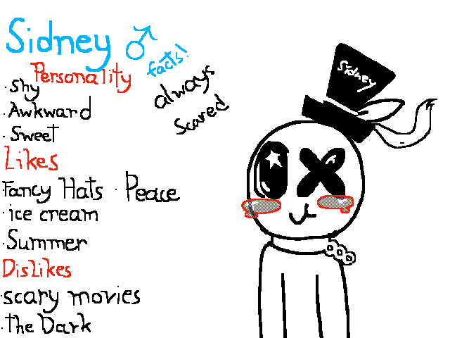 redisigning my lil sidney again!