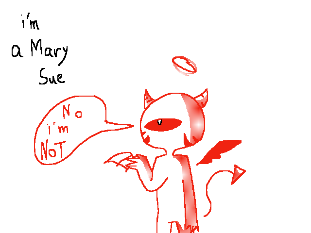 my oc is a mary sue (virus)