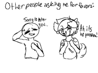 Being socially awkward be like;