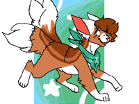 The lapis copier @LapDogg has an adorable OC :0