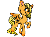I made her into a pony...