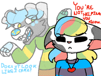 I really don't care. (AriTastic Fanart)