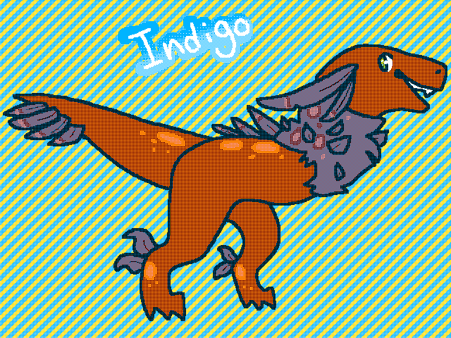 Indigo the GooRaptor