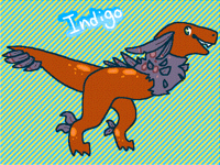 Indigo the GooRaptor
