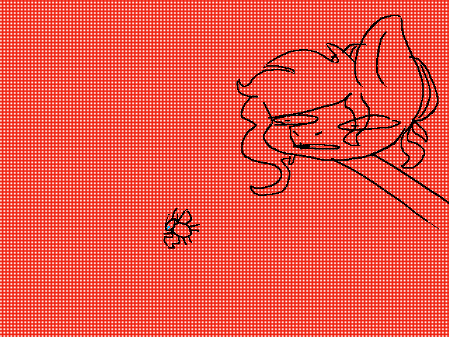 A fly was just spinning on my ipad