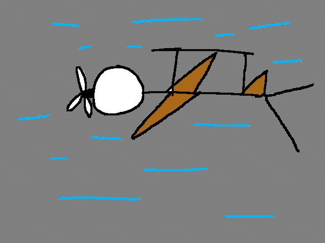 Human small air plane