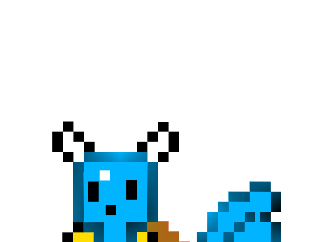 Wartortle pixel art