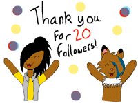 Thank you for 20 followers! :)