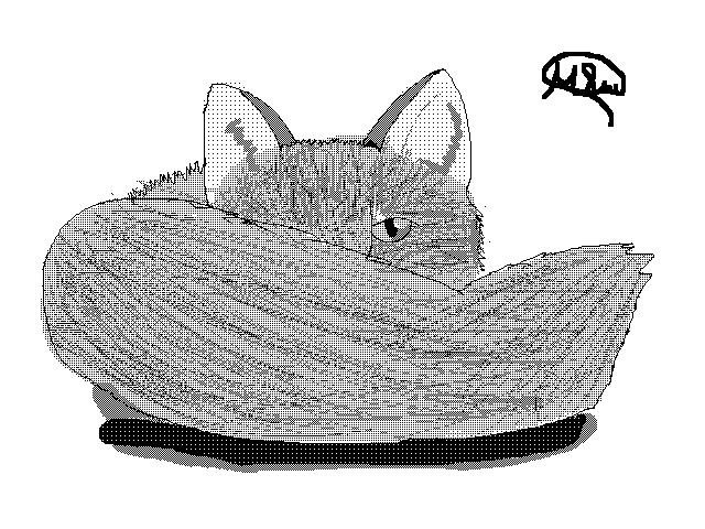 Fox doodle #2