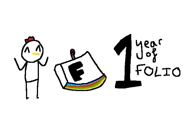 Happy (late *cough cough*) Birthday Folioscope!
