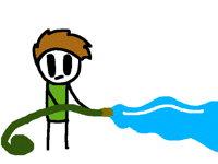 I has a hose!