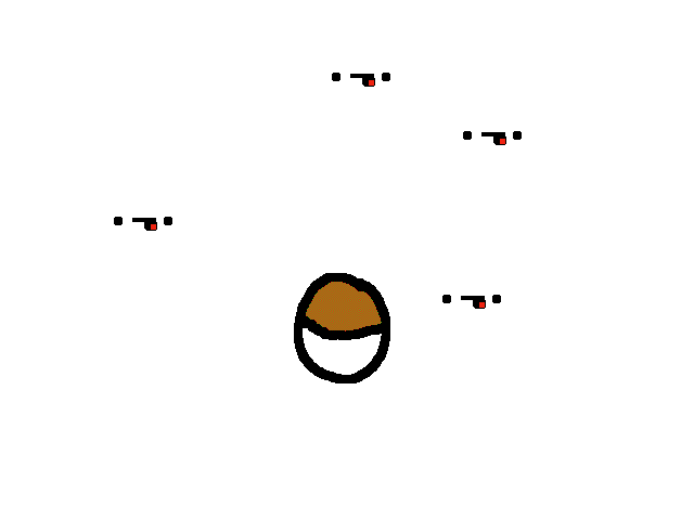 All around us are fammiliar faces...