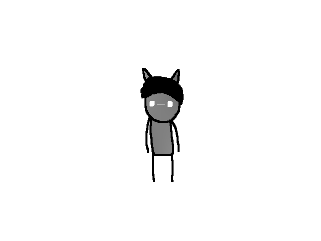 A hoomanoid furry
