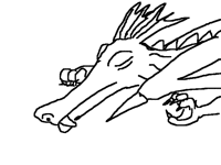 Yawning dragon