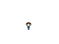 Pixel art Brian (Spinning)