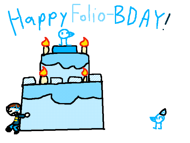 Happy Folio-BDAY @_ShadoBirb_0_0