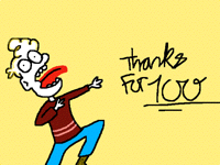 100 foliowerz