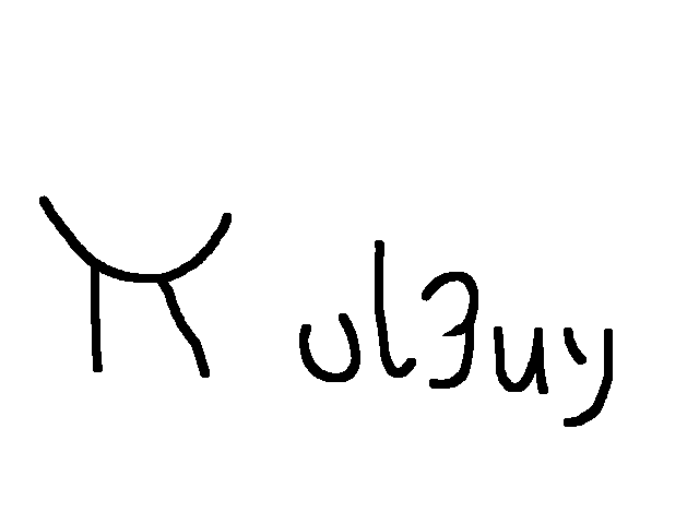 My name as a contraption