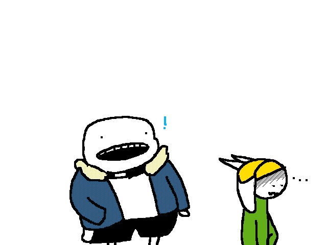 Flowey trusts Sans.