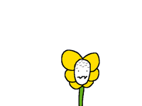 My boyfriend gave Flowey cyanide we are not sure