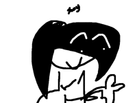Me with my eyes closed