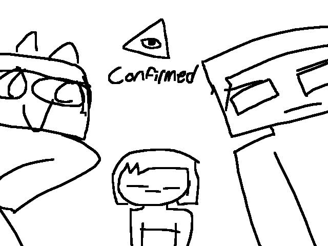 steve and herobrine were gay and then frisk