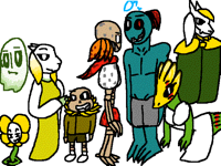 LOOK AT ALL DIS FLOWEYTALE