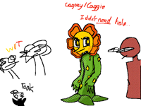 i kidnapped another flower -- Cagney Carnation