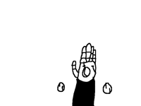 The hand that speaks in mans