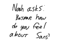 Noah Asks BatPap