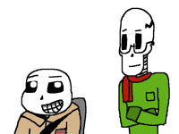 Ghostbuster Sans and Papyrus