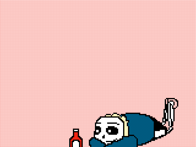 Pixelart: Ketchup