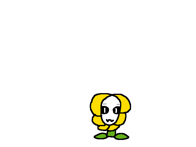Flowey flipping out