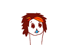 Female Marcus feasting on an mnm