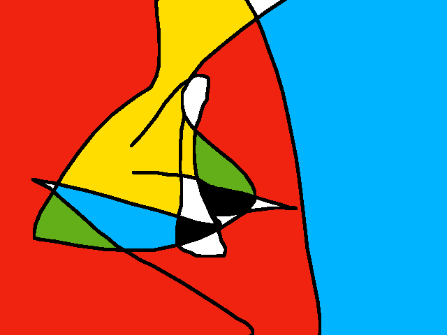 Abstract Art from my nose