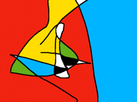 Abstract Art from my nose