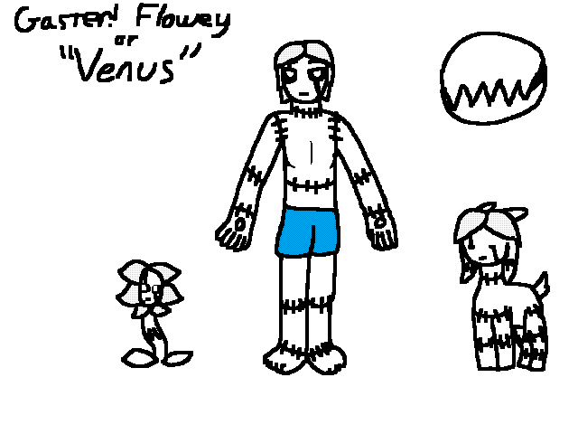 Full Reference Sheet : Gaster Flowey