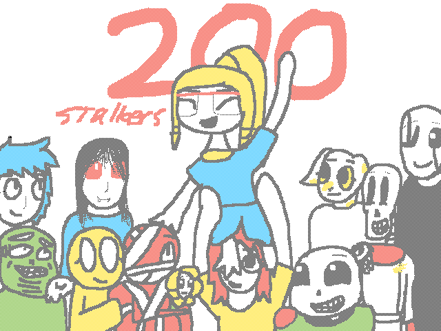 200 official stalkers!