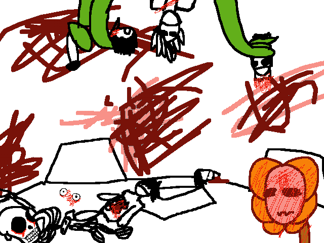 So Flowey has a house of murder going on in my lab