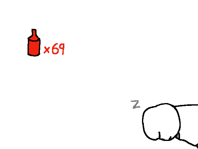 Drunk Sans level 69 -KO-