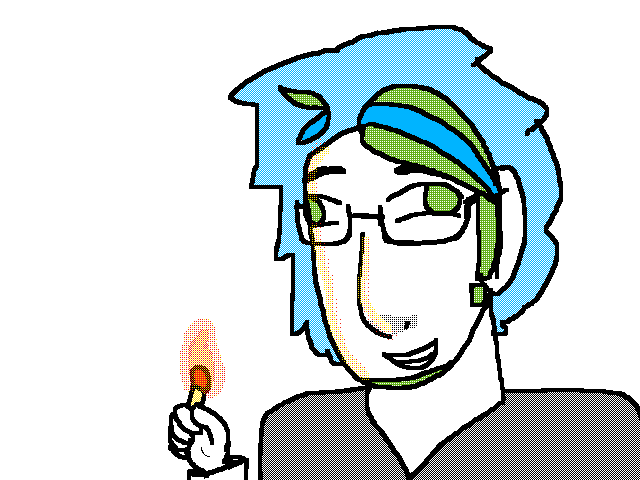 Cram also has a thing for fire and is a Whovian.