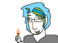 Cram also has a thing for fire and is a Whovian.