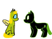 Radura and Melody Ponies