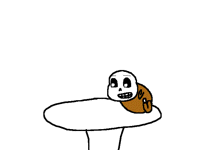 How dare you defile my table wit that object