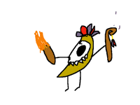 A shaman banana