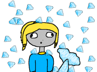 I got me one of those mermaid tails an 2000 gems